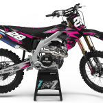 Kit de Gráficas Kawasaki Neon Pink