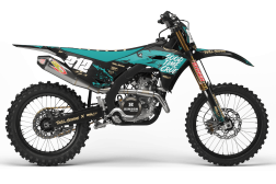 Kit de Gráficas Kawasaki Thrill Seekers Aqua