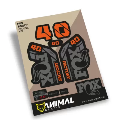 Gráficas para Horquilla Fox 40 Factory Mtb