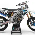 Kit de Gráficas Suzuki Verge White