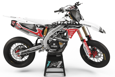 Kit de Gráficas Suzuki Blitz Red