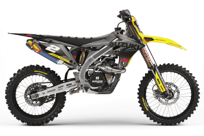 Kit de Gráficas Suzuki Kickstart Grey