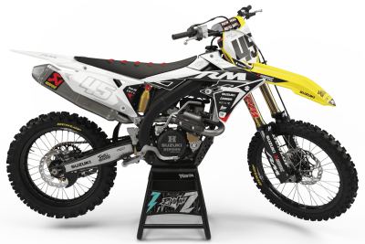 Kit de Gráficas Suzuki Envision White