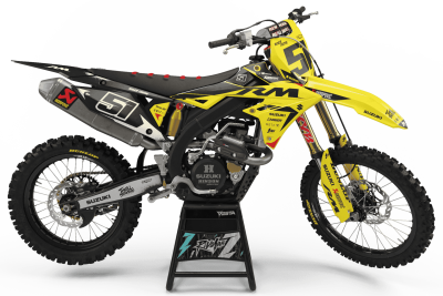 Kit de Gráficas Suzuki Envision Yellow