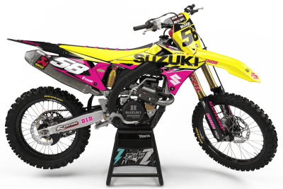 Kit de Gráficas Suzuki Monarch Pink