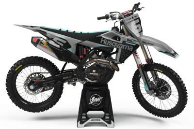 Kit de Gráficos Husqvarna EQUALIZE GREY Graphics Kit