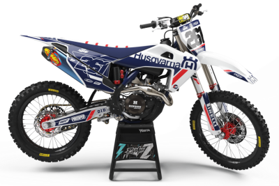 Kit de Gráficos Husqvarna ‘RAPID BLUE’ KIT