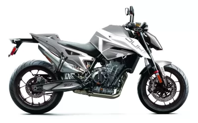 Kit de Gráficas para KTM Duke TRIBAL White