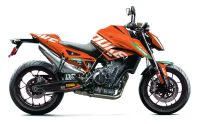 Kit de Gráficas para KTM Duke VILLAIN Orange